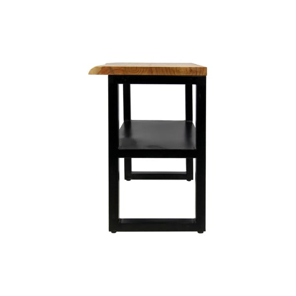 Töötlemata akaatsiapuidust küljelaud koos riiuliga SoHo - HSM collection-image-3