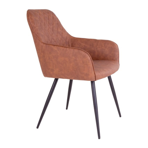 2 pruuni söögitooli komplekt Harbo - House Nordic-image-4