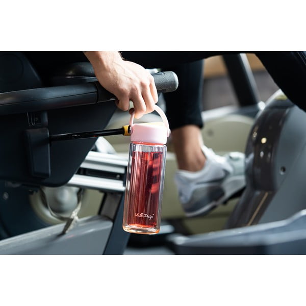 Roosa klaaspudel 350 ml Fuori - Vialli Design-image-3