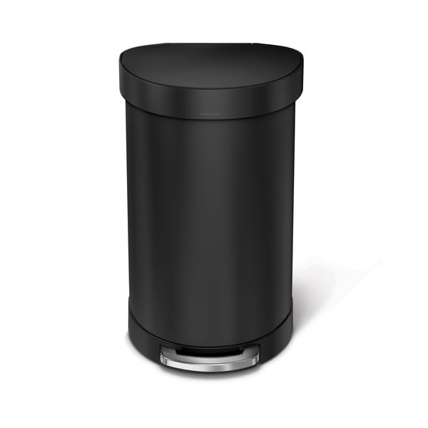 Roostevabast terasest pedaaliga prügikast 45 l - simplehuman-image-3