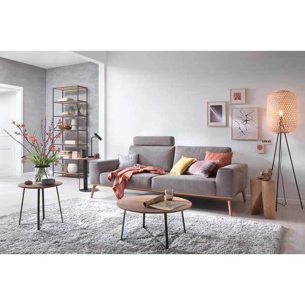 Must dimmerdatav LED lauavalgusti (kõrgus 48 cm) Stina - Fischer & Honsel-image-3