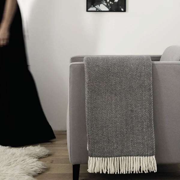 Sinine ruuduline puuvillane kangas , 140 x 180 cm Skyline - Euromant-image-1