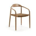 Puidust tool beeži istmega Glynis - Kave Home