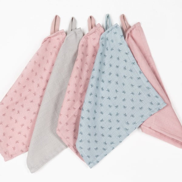 Musliinist pesulappide komplekt, 5tk. Lil Planet - Roba-image-4