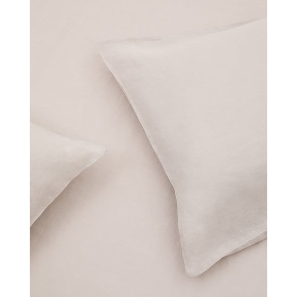 Hallikaspruun puuvillane lina 180x200 cm Simmel - Kave Home-image-2