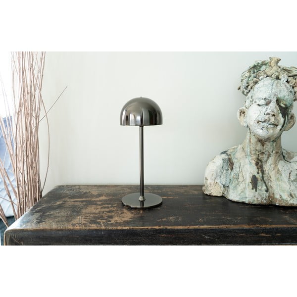 Tumehall puldiga juhitav LED-lauavalgusti metallist varjuga (kõrgus 30 cm) Tim - Sirius-image-2