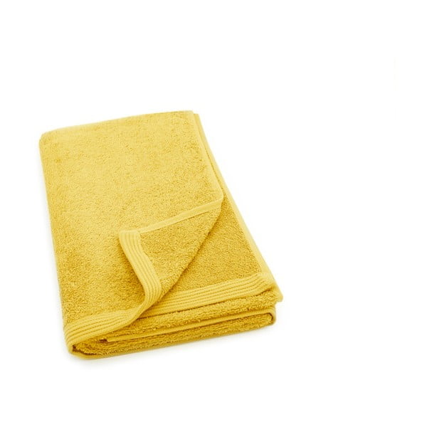 Žlutý ručník Jalouse Maison Serviette Jaune, 30 x 50 cm