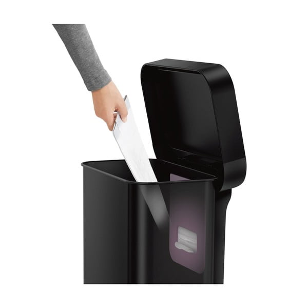 Pedaaliga terasprügikast 45 l - simplehuman-image-4