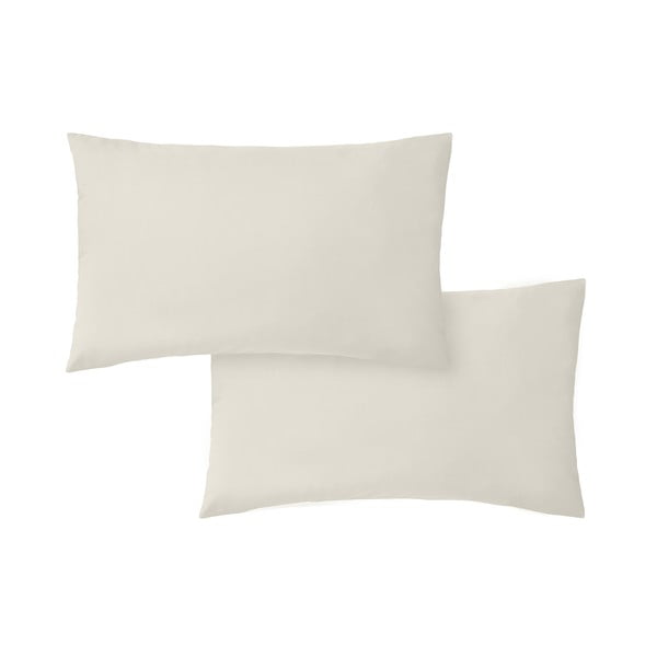 Perkal-puuvillased padjapüürid 2tk komplektis 50x75 cm Cotton Percale - Bianca