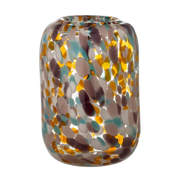 Käsitsi valmistatud klaasvaas (kõrgus 18 cm) Vidia - Bloomingville-image-1