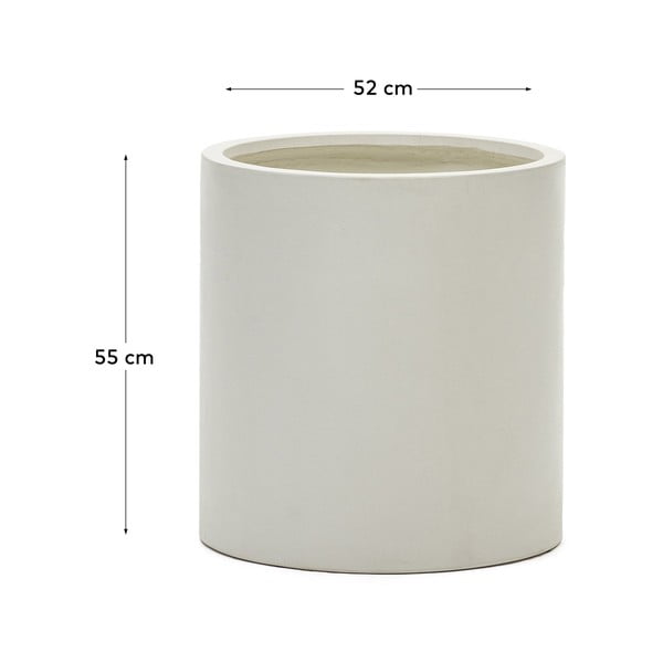 Tsemendist pott ø 52 cm Aiguablava - Kave Home-image-4