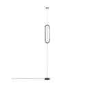 Must LED-põrandalamp (kõrgus 300 cm) Bow - Kave Home