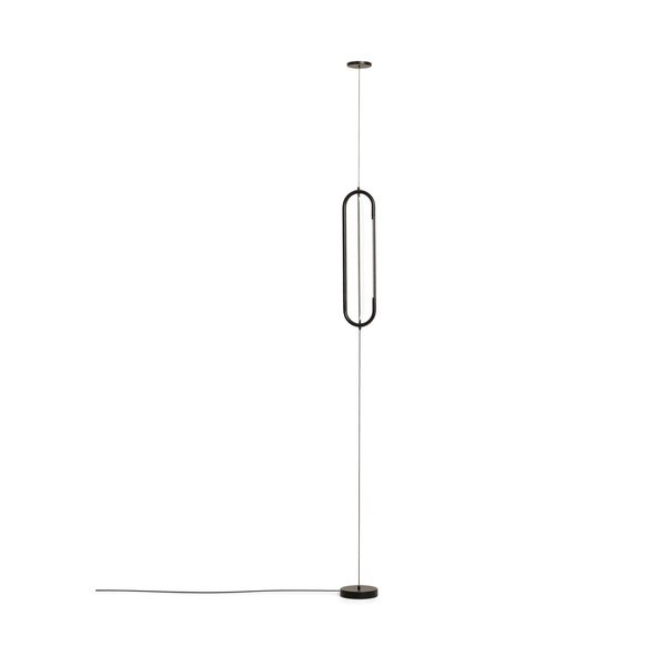 Must LED-põrandalamp (kõrgus 300 cm) Bow - Kave Home