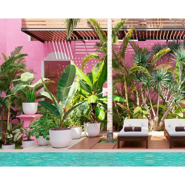 Ümbertöödeldud plastikust lillepott ø 30 cm Havana - Artevasi-image-3