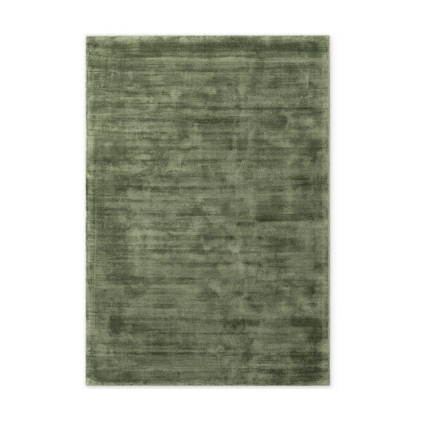 Roheline käsitsi kootud viskoosvaip 80x150 cm Noemi - Vikosa