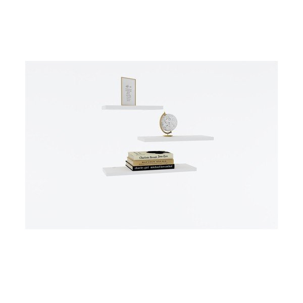 Valge riiul, 3 tk Leila – Kalune Design-image-1