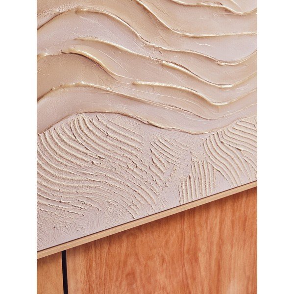 3D pilt raamiga/lõuendil 73x143 cm Astratto - Premier Housewares-image-4