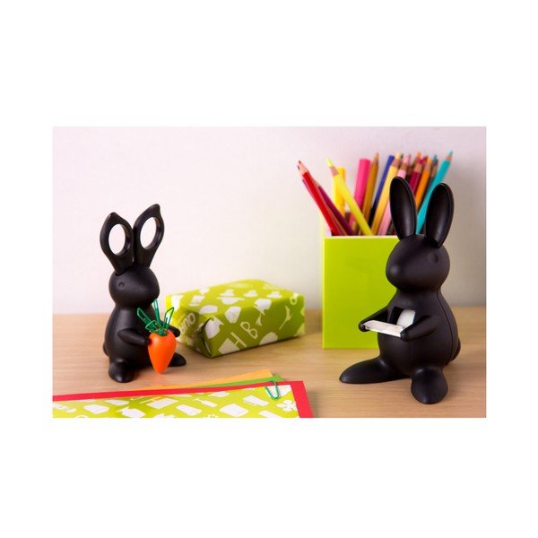 Držák na lepicí pásku Bunny, černý-image-2