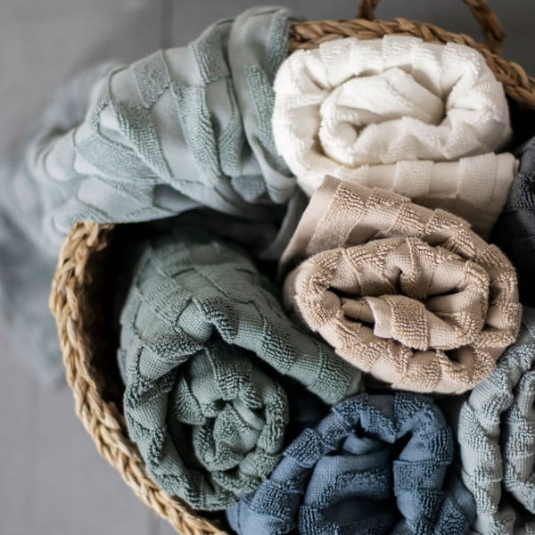 Tumeroheline puuvillane rätik 50x95 cm Geo - Mette Ditmer Denmark-image-4