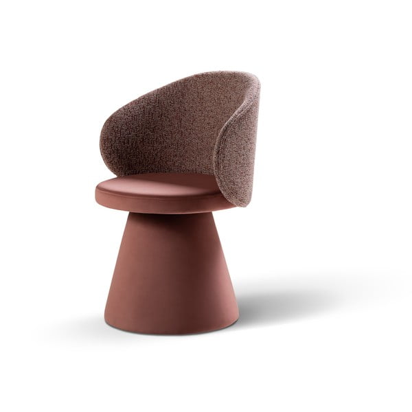 Roosa bukleekangast tugitool Inez - Micadoni Home-image-2