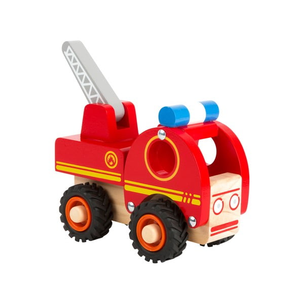 Laste puidust tuletõrjeauto traktor - Legler