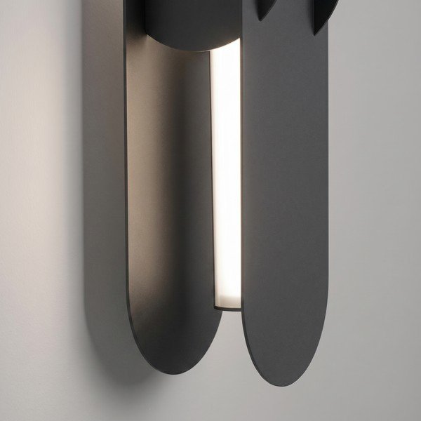 Must metallist LED-seinavalgusti CHAIN - Thoro-image-3