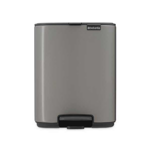 Hall terasest prügikast 7 l Bo - Brabantia-image-4