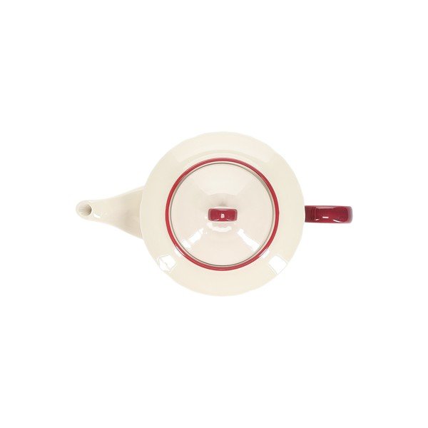Burgundia/elevandiluust portselanist teekann 920 ml Cyril - S|P Collection-image-3