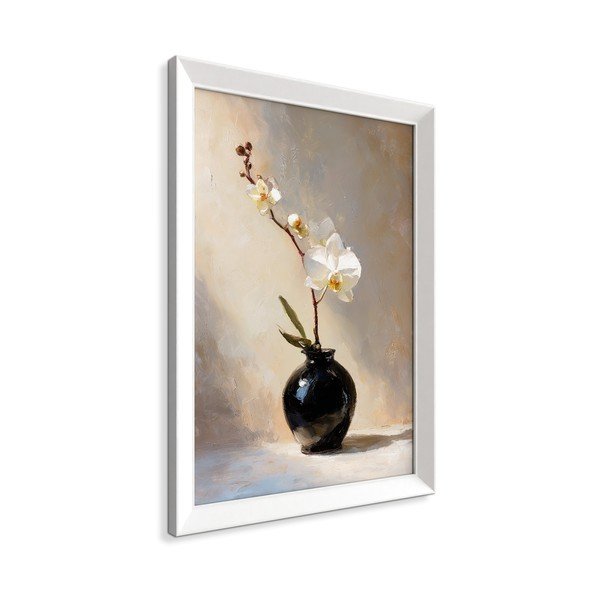 Trükitud pilt raamiga 56x75 cm White Orchid - Styler-image-3