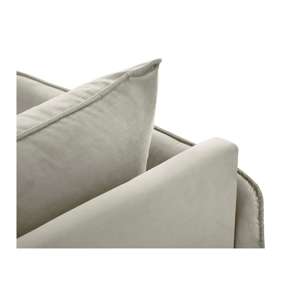 Beež sametist lamamist tugitool , paremas nurgas Vienna - Cosmopolitan Design-image-4