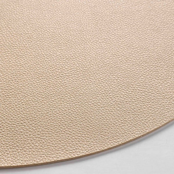 Kuldne lauamatt ø 38 cm Granis - douceur d'intérieur-image-1