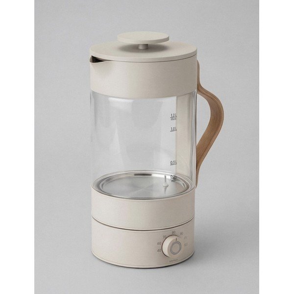 Beež klaasist veekeetja 1,2 l Emma - Stelton-image-3