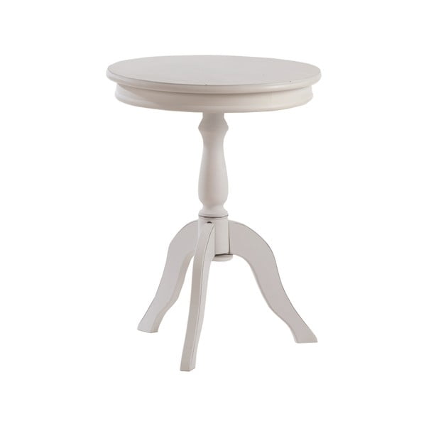 Kulatý odkládací stolek White Round Table