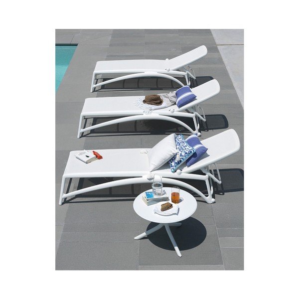 Červený nastavitelný zahradní stolek Nardi Garden Spritz-image-2