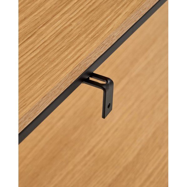 Tammepuust konsoollaud 120x30 cm Yona - Kave Home-image-4