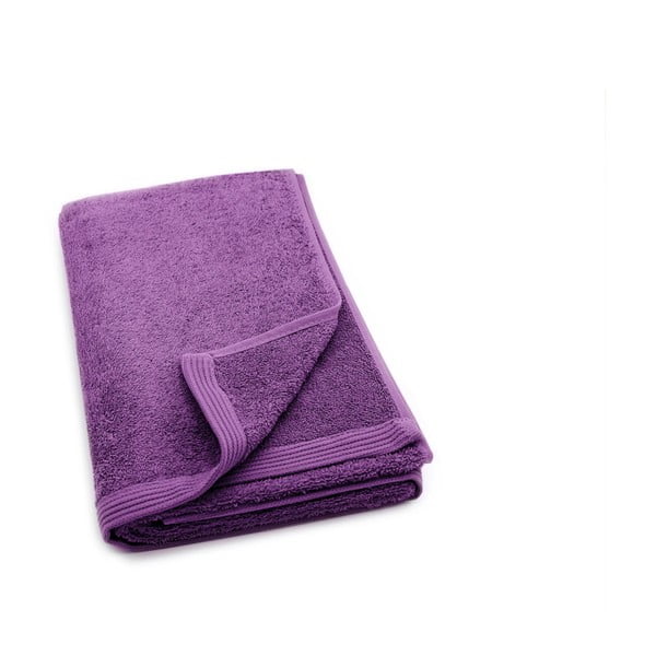 Fialový ručník Jalouse Maison Serviette Violet, 50 x 100 cm