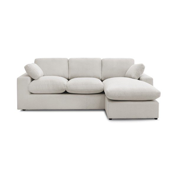 Beež kordvoodi nurgadiivan Belair - Bobochic Paris