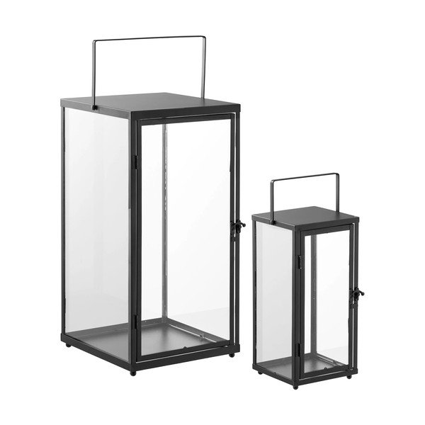 Klaasist laternad 2 tk (kõrgus 50 cm) Ibra - House Nordic