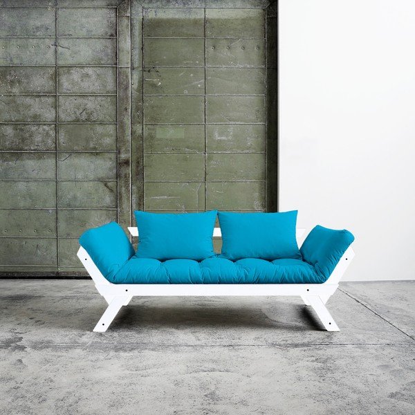 Variabilní pohovka Karup Bebop White/Horizon Blue