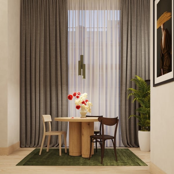 Roheline rippvalgusti ø 19,5 cm Castro - Sollux-image-4