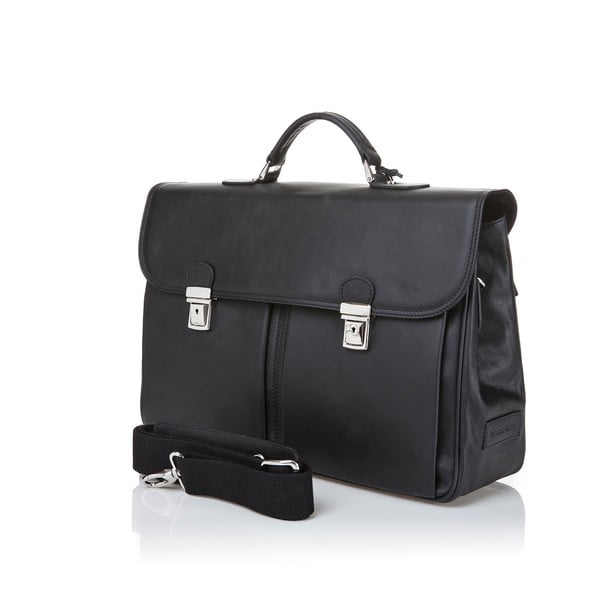 Must meeste vasikanahast portfelli ümbrikupakk - Ferruccio Laconi-image-1