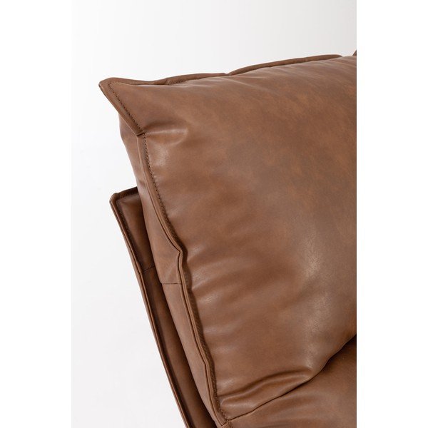 Konjakipruun tugitool kunstnahast panipaigaga Alanez - Bizzotto-image-1