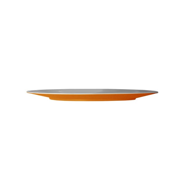 Oranžový servírovací talíř Entity, 35.5 cm