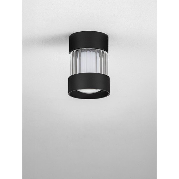 Matt must alumiiniumist hämardatav LED-laevalgusti klaasist varjuga Glovia - Nova Luce-image-3