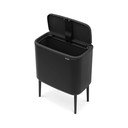 Matt must puutetundlik terasest prügikast 36 l Bo Touch Bin – Brabantia