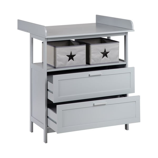 Hall mähkimisalusega laste kummut 87x100x75 cm Hamburg - Roba-image-2