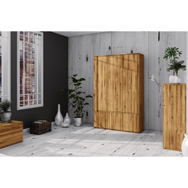 Tammepuust riidekapp 135x206 cm Vento 3 - The Beds-image-3