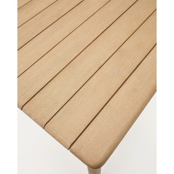 Aia söögilaud, mis on valmistatud täispuidust akaatsiapuust, 135x135 cm Sori - Kave Home-image-4
