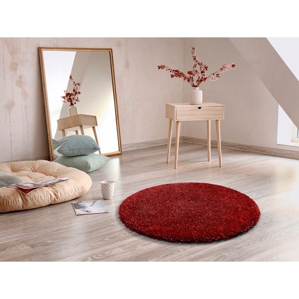 Punane vaip Aqua Liso, ø 100 cm - Universal-image-1