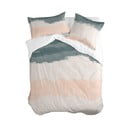 Roosa-hall puuvillane voodikate üheinimesevoodile 140x200 cm Seaside - Blanc